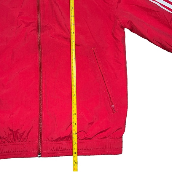 adidas FC Dallas '23 Red/White Reversible Anthem Jacket Men’s Size Medium - Picture 9 of 9